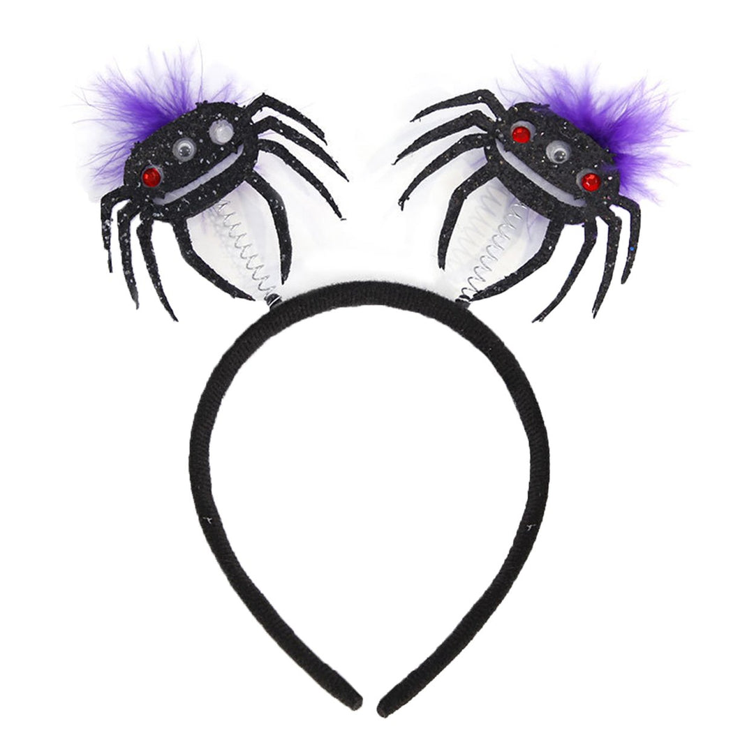 Halloween Headband Pumpkin Demon Skull Ghost Spider Web Hairband Cosplay Costume Party Favors Supplies Image 1