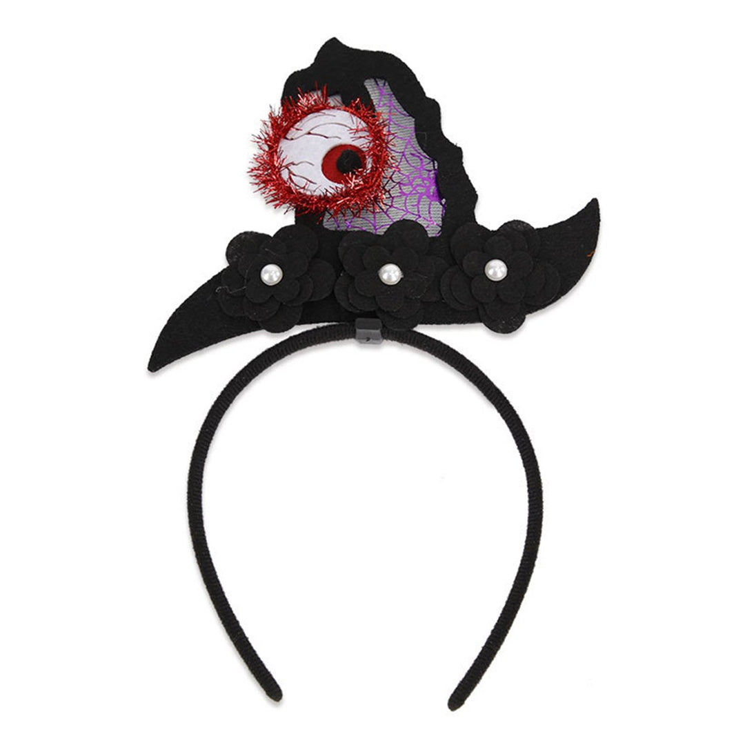 Halloween Headband Pumpkin Demon Skull Ghost Spider Web Hairband Cosplay Costume Party Favors Supplies Image 1