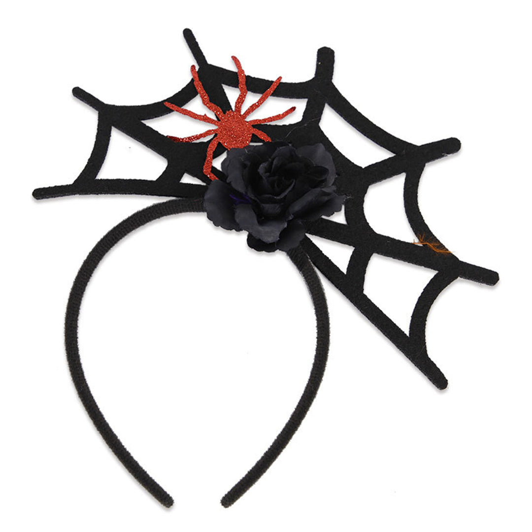 Halloween Headband Pumpkin Demon Skull Ghost Spider Web Hairband Cosplay Costume Party Favors Supplies Image 4