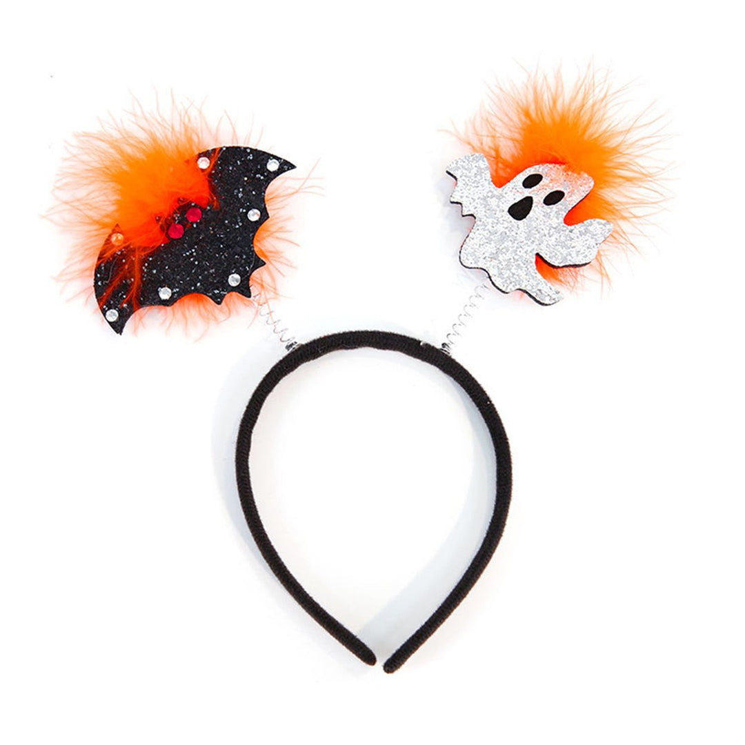 Halloween Headband Pumpkin Demon Skull Ghost Spider Web Hairband Cosplay Costume Party Favors Supplies Image 8