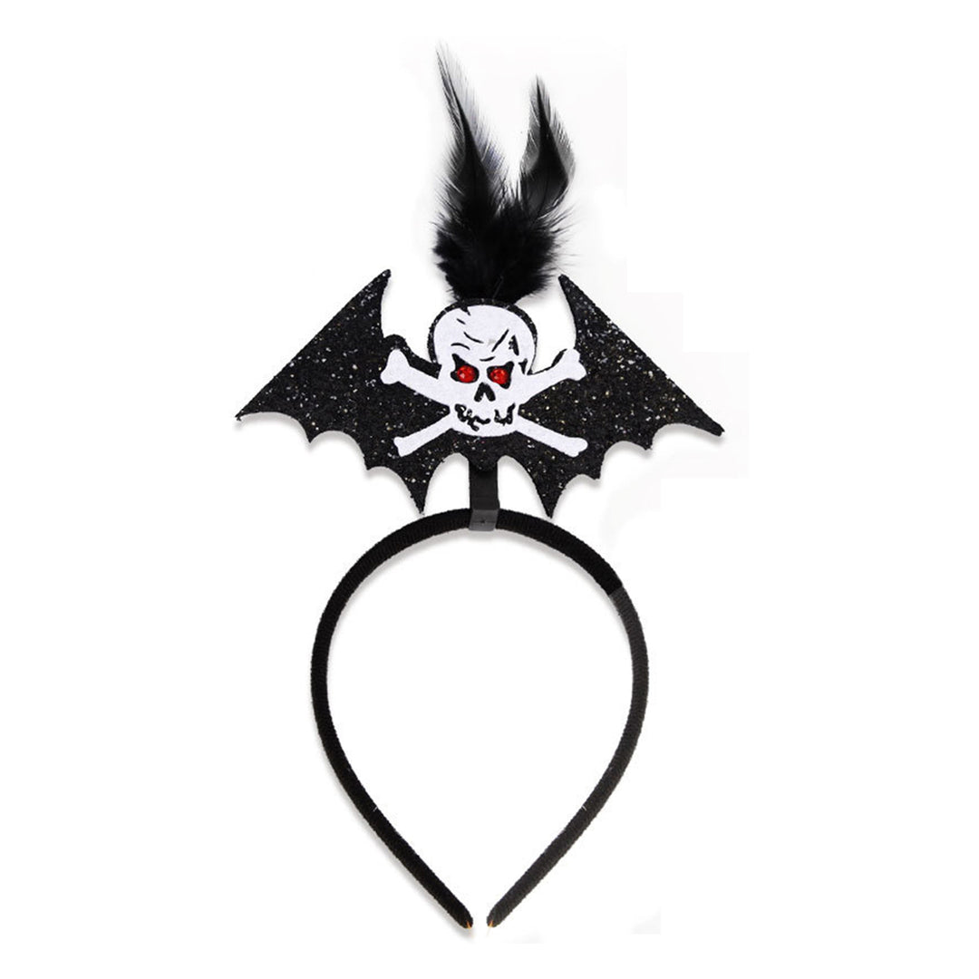 Halloween Headband Pumpkin Demon Skull Ghost Spider Web Hairband Cosplay Costume Party Favors Supplies Image 9