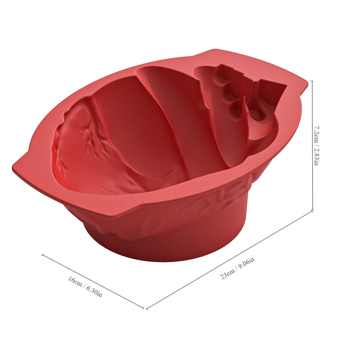 Halloween Silicone Cake Mold Realistic Human Heart Shape Reusable Easy to Clean DIY Baking Tools for Cookies Chocolates Image 8