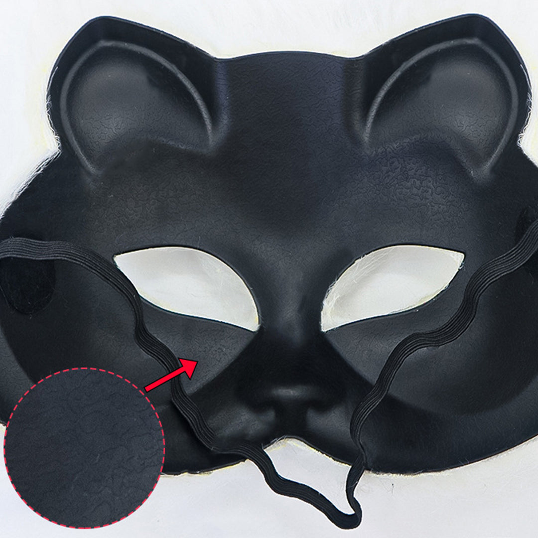 Halloween Animal Face Cushion Plush Fox Half Face Cushion Cosplay Party Props Carnival Masquerade Costume Accessories Image 10