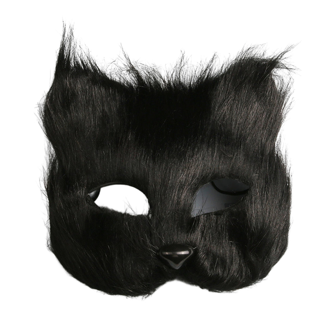 Halloween Fox Face Cushion Cosplay Party Tail Accessory faux Fox Gloves Animal Performance Costume for Masquerade Image 2