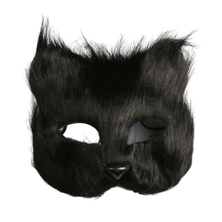 Halloween Fox Face Cushion Cosplay Party Tail Accessory faux Fox Gloves Animal Performance Costume for Masquerade Image 2