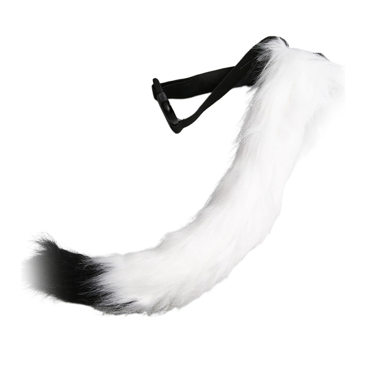 Halloween Fox Face Cushion Cosplay Party Tail Accessory faux Fox Gloves Animal Performance Costume for Masquerade Image 9