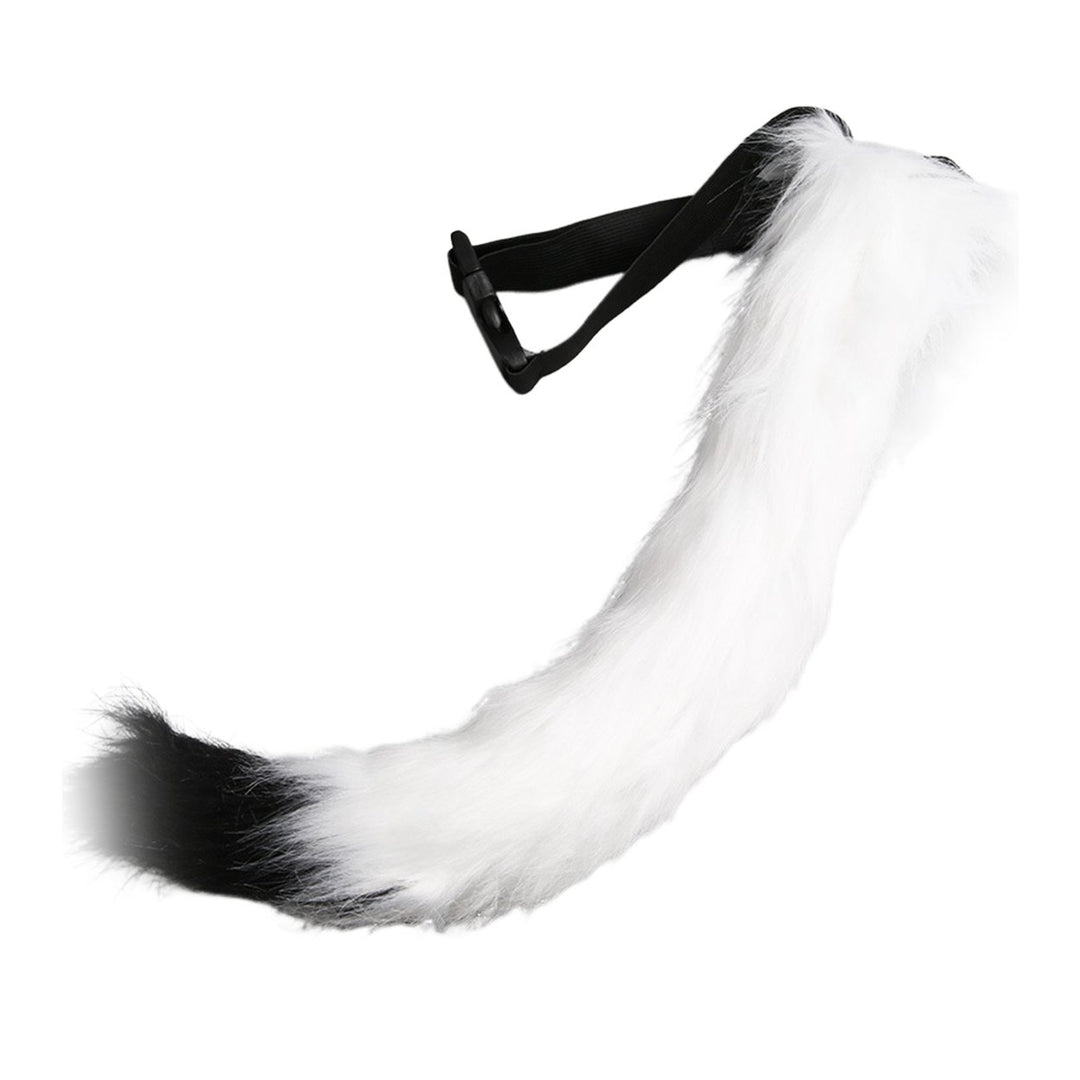 Halloween Fox Face Cushion Cosplay Party Tail Accessory faux Fox Gloves Animal Performance Costume for Masquerade Image 1