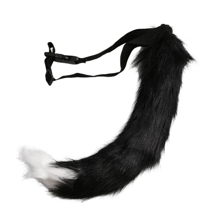 Halloween Fox Face Cushion Cosplay Party Tail Accessory faux Fox Gloves Animal Performance Costume for Masquerade Image 10