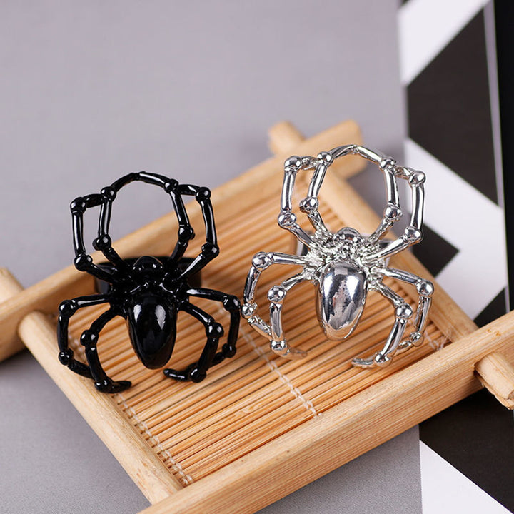 Adjustable Halloween Simulation Ring Exaggerate Your Style with Delicate Minimalism Tricky Personality Ring Image 4