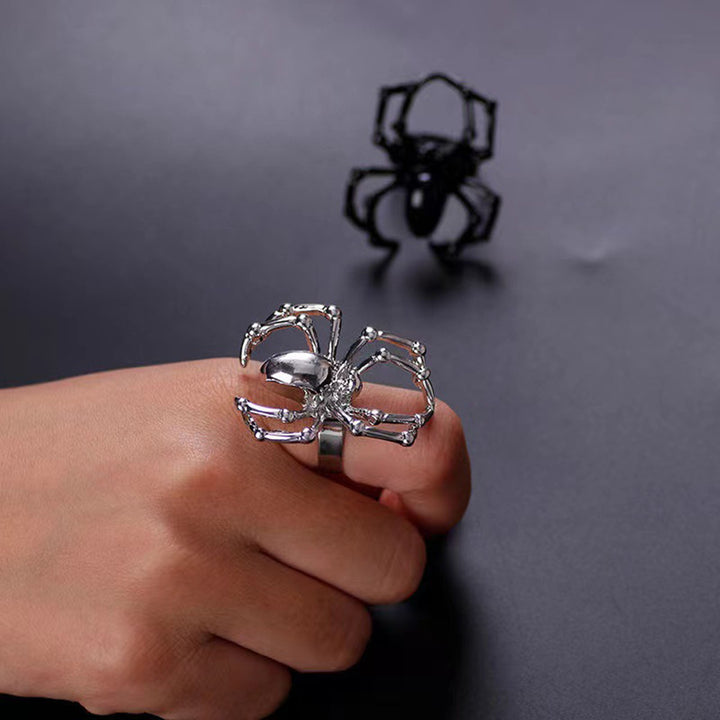 Adjustable Halloween Simulation Ring Exaggerate Your Style with Delicate Minimalism Tricky Personality Ring Image 6