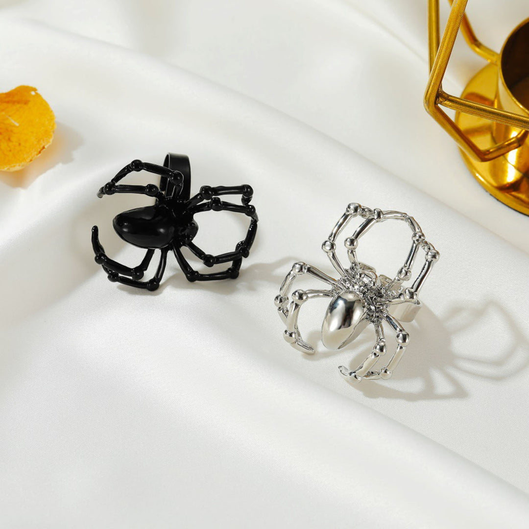 Adjustable Halloween Simulation Ring Exaggerate Your Style with Delicate Minimalism Tricky Personality Ring Image 10