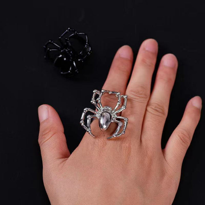 Adjustable Halloween Simulation Ring Exaggerate Your Style with Delicate Minimalism Tricky Personality Ring Image 12