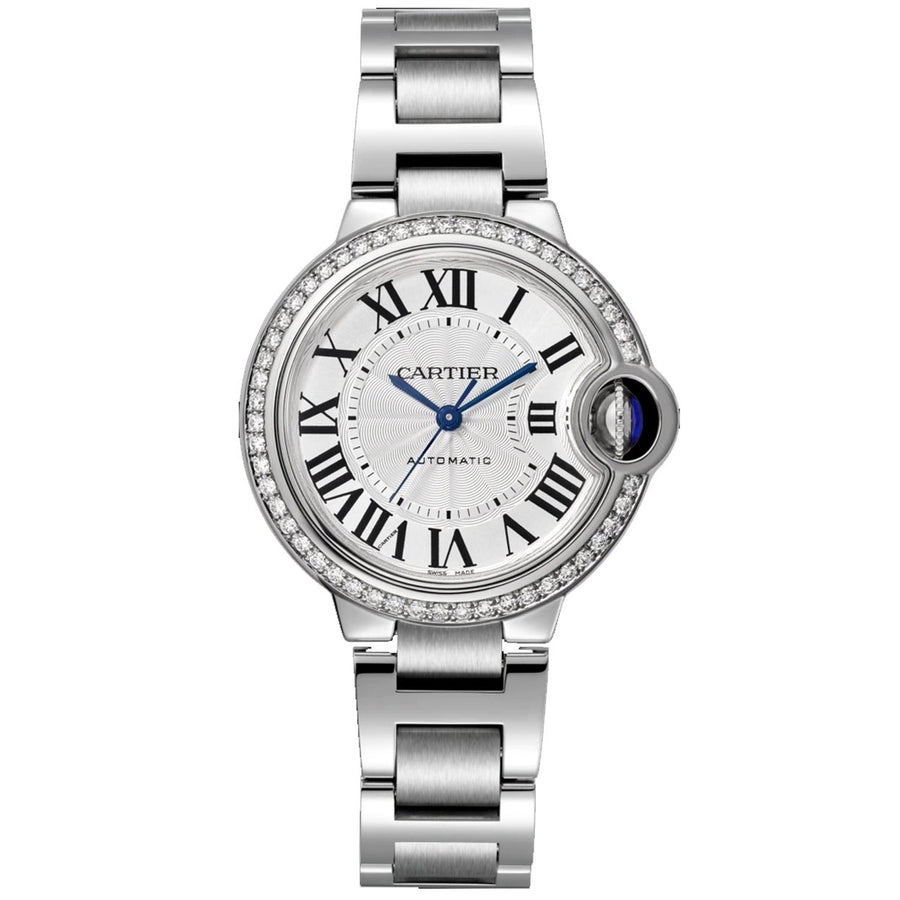 Cartier Womens Ballon Bleu Silver Dial Watch - W4BB0023 Image 1