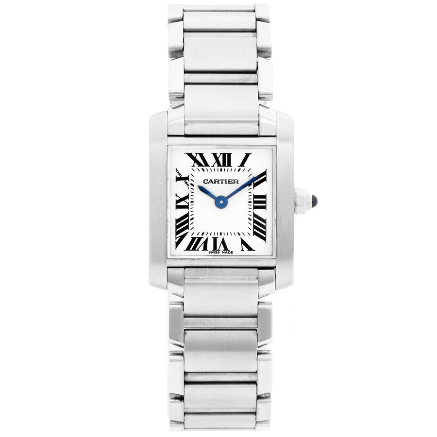 Cartier Womens Tank Beige Dial Watch - W51008Q3 Image 1