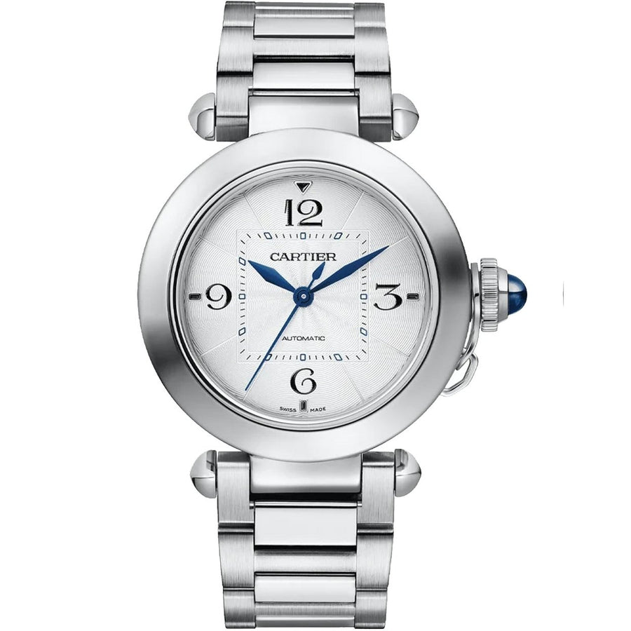 Cartier Womens Pasha Silver Dial Watch - WSPA0013 Image 1