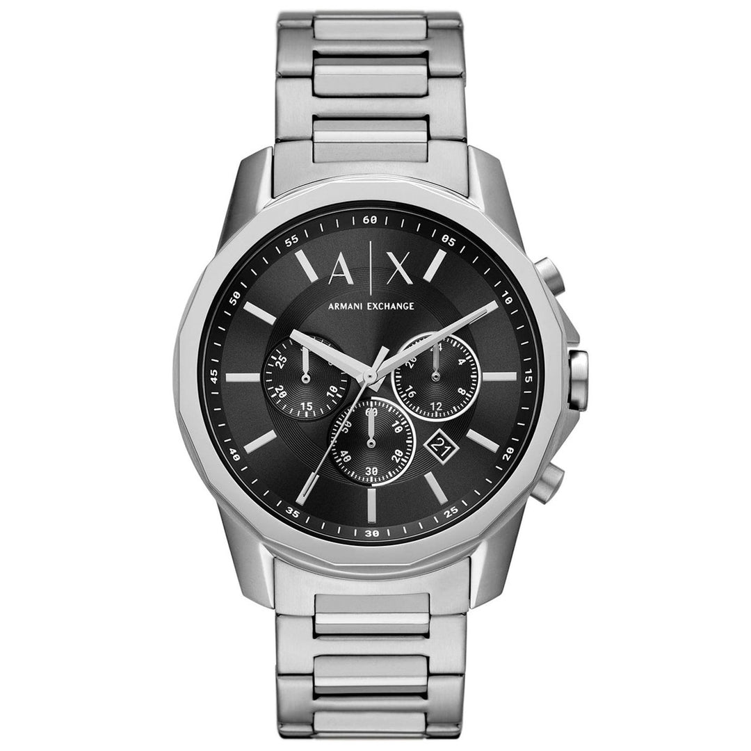 Armani Exchange Mens Classic Black Dial Watch - AX1720 Image 1