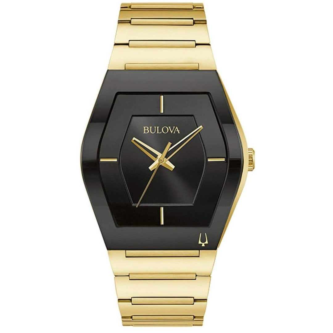 Bulova Womens Gemini Black Dial Watch - 97A164 Image 1