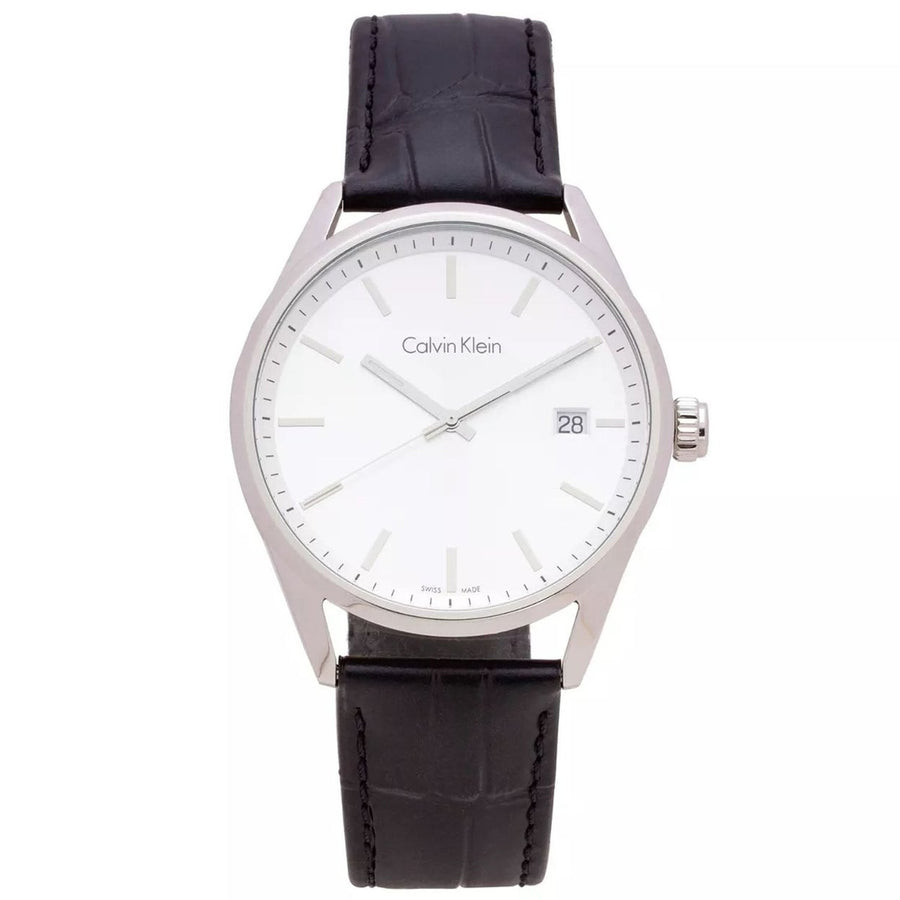 Calvin Klein Mens Formality Silver Dial Watch - K4M211C6 Image 1