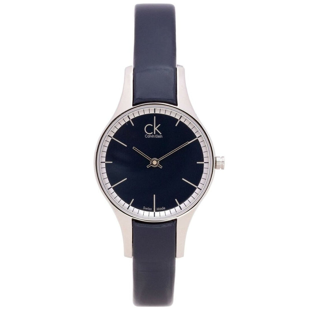 Calvin Klein Womens Coach Dark blue Dial Watch - K4323106 Image 1