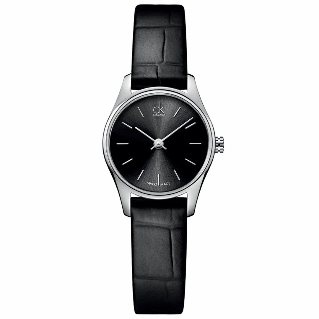 Calvin Klein Womens Classic Black Dial Watch - K4D231C1 Image 1