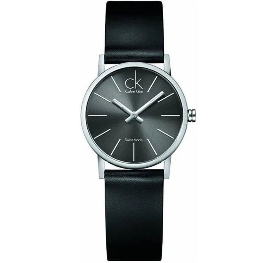 Calvin Klein Womens Post Minimal Grey Dial Watch - K7622107 Image 1