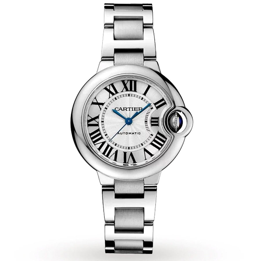 Cartier Womens Ballon Bleu Silver Dial Watch Image 1