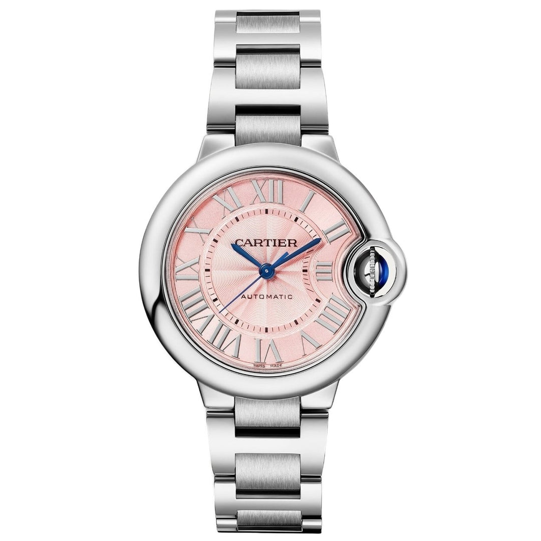 Cartier Womens Ballon Bleu Pink Dial Watch - WSBB0046 Image 1