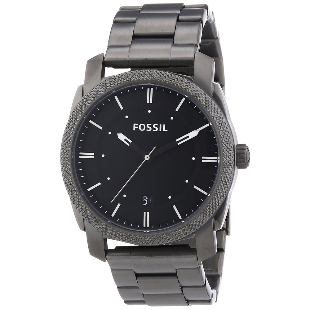 Fossil Mens Machine Black Dial Watch - FS4774 Image 1