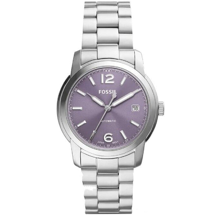 Fossil Womens Heritage Purple Dial Watch - ME3246 Image 1