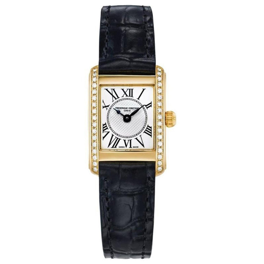 Frederique Constant Womens Classics Carree White Dial Watch - 200MCD15 Image 1