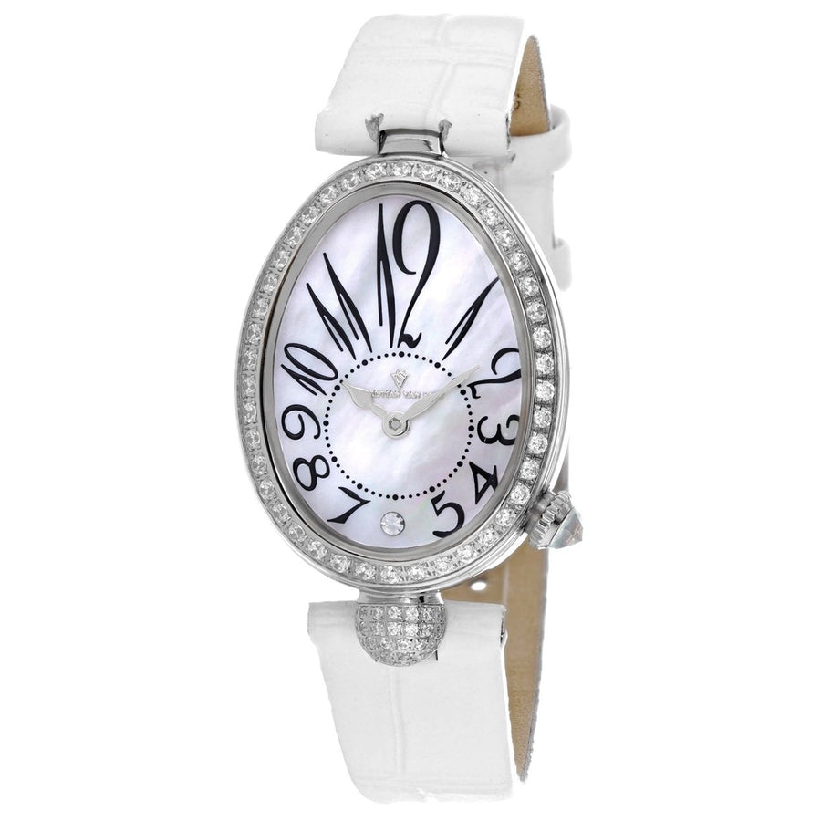 Christian Van Sant Womens Florentine White Dial Watch - CV4291 Image 1