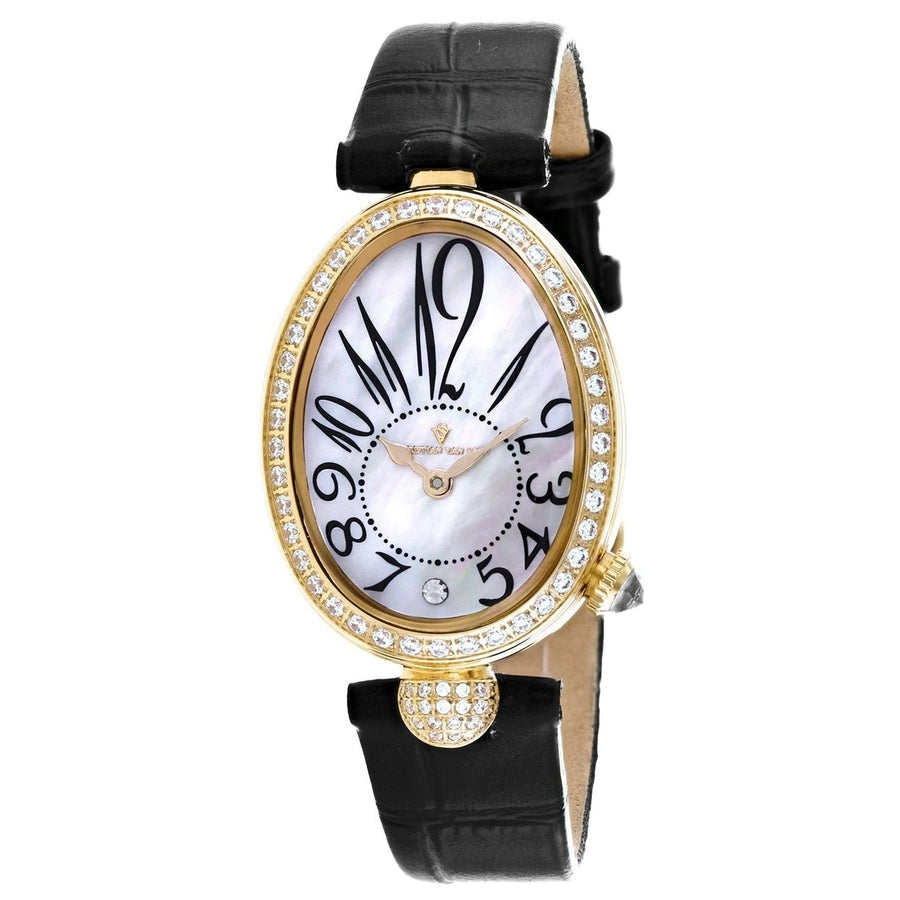 Christian Van Sant Womens Florentine White Dial Watch - CV4293 Image 1