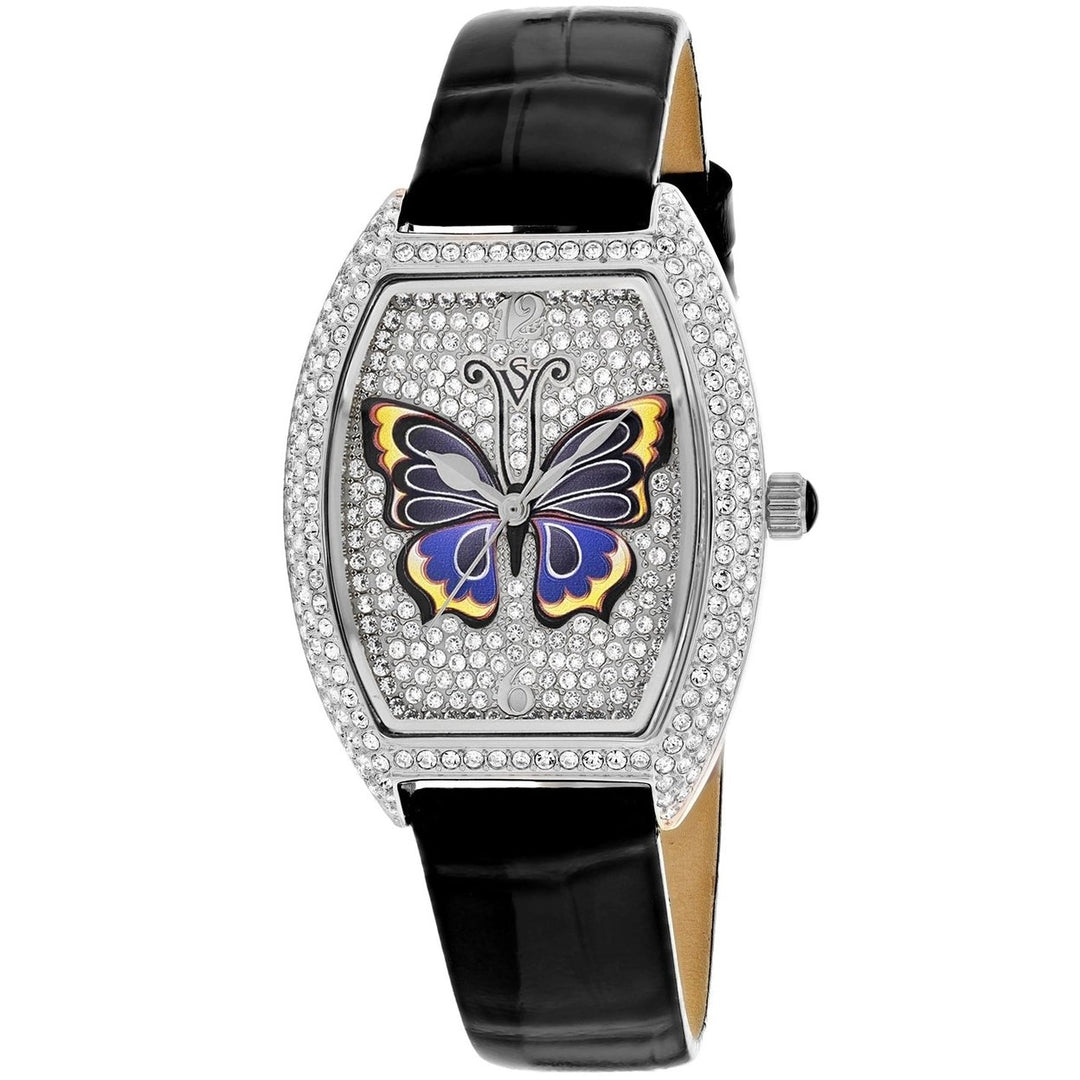 Christian Van Sant Womens Papillon Silver Dial Watch - CV4870B Image 1