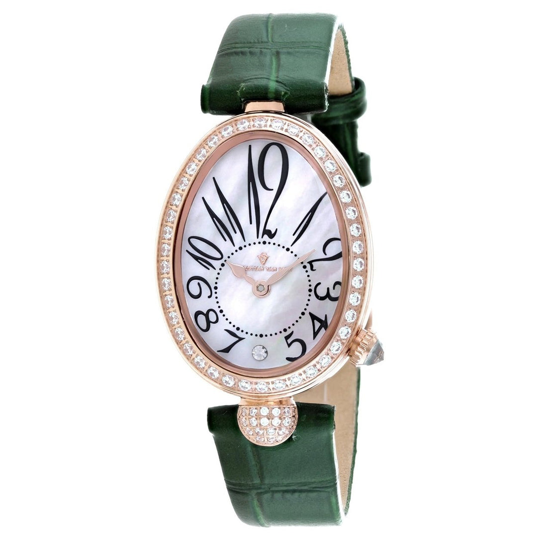 Christian Van Sant Womens Florentine White Dial Watch - CV4296 Image 1