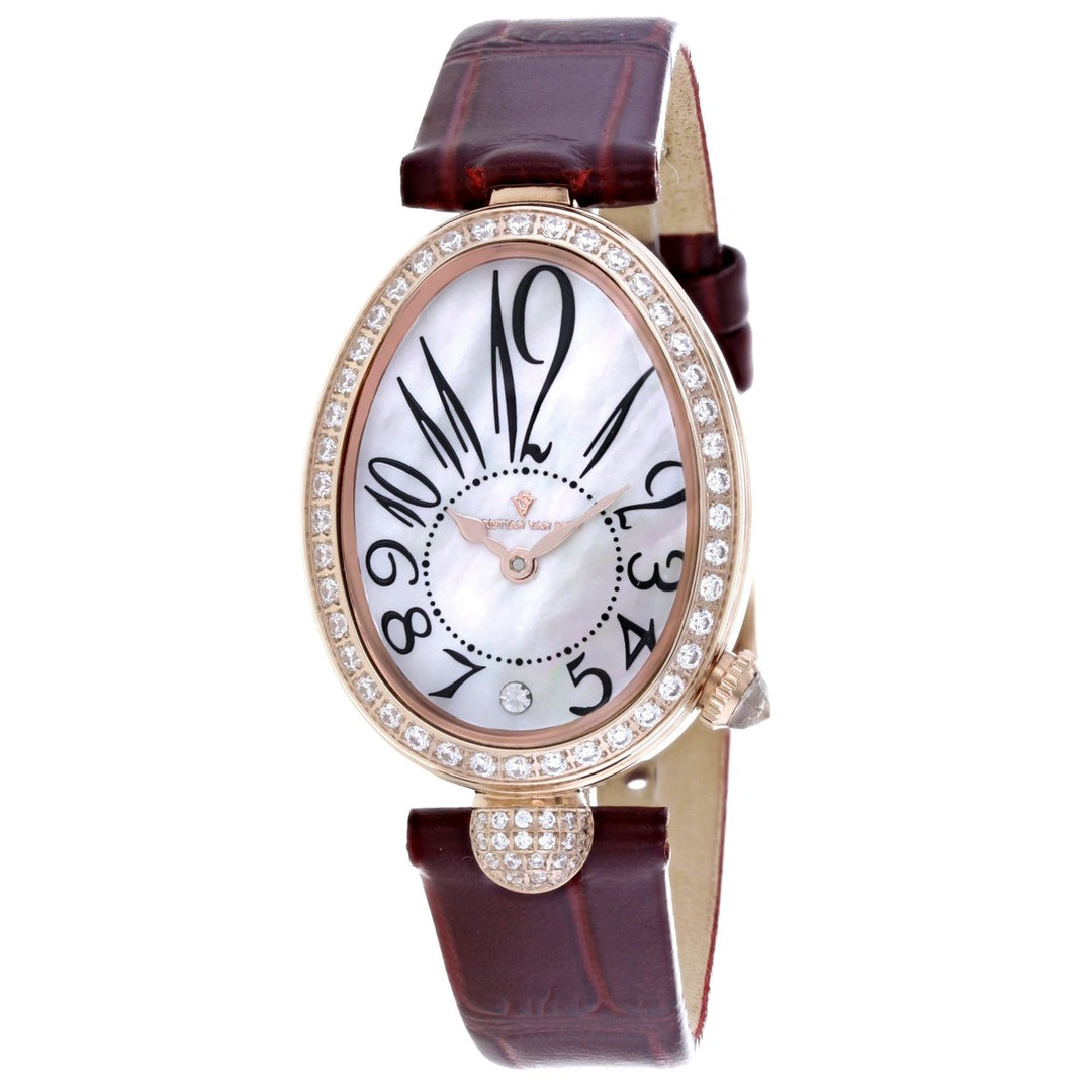 Christian Van Sant Womens Florentine White Dial Watch - CV4295 Image 1