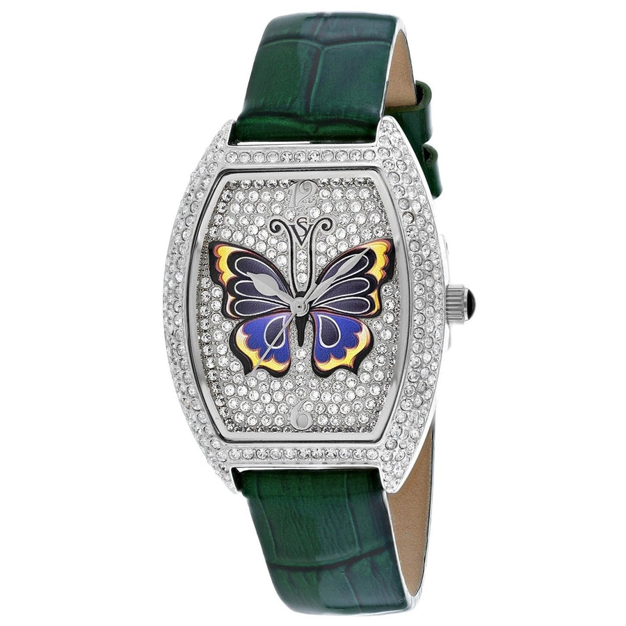 Christian Van Sant Womens Papillon Silver Dial Watch - CV4870G Image 1