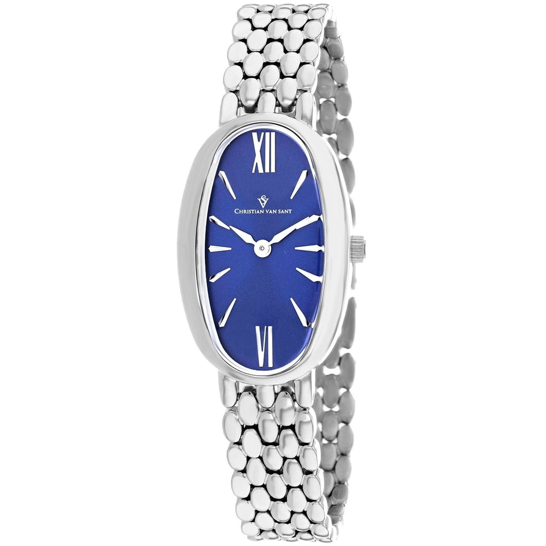 Christian Van Sant Womens Lucia Blue Dial Watch - CV1812 Image 1