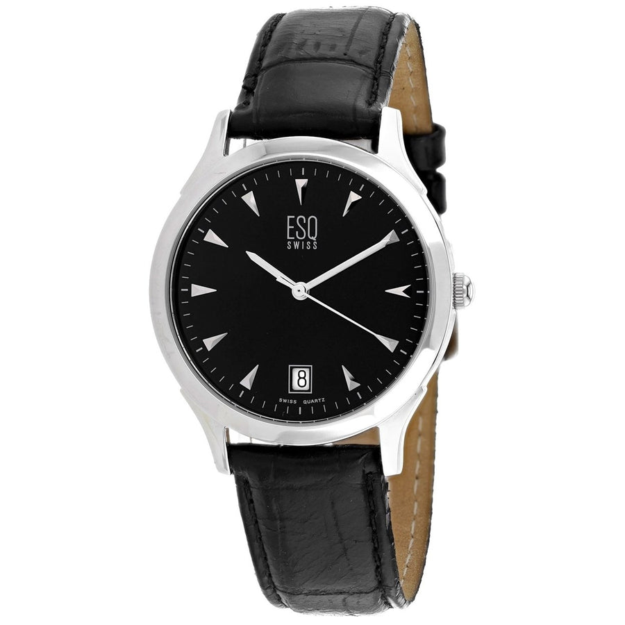 ESQ Mens Folio Black Dial Watch - 7300770 Image 1