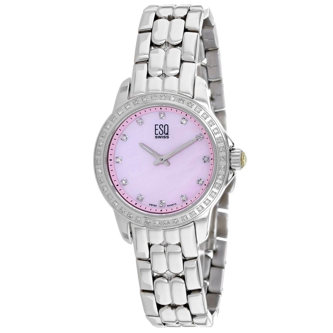 ESQ Womens Luxe Pink Dial Watch - 7101251 Image 1