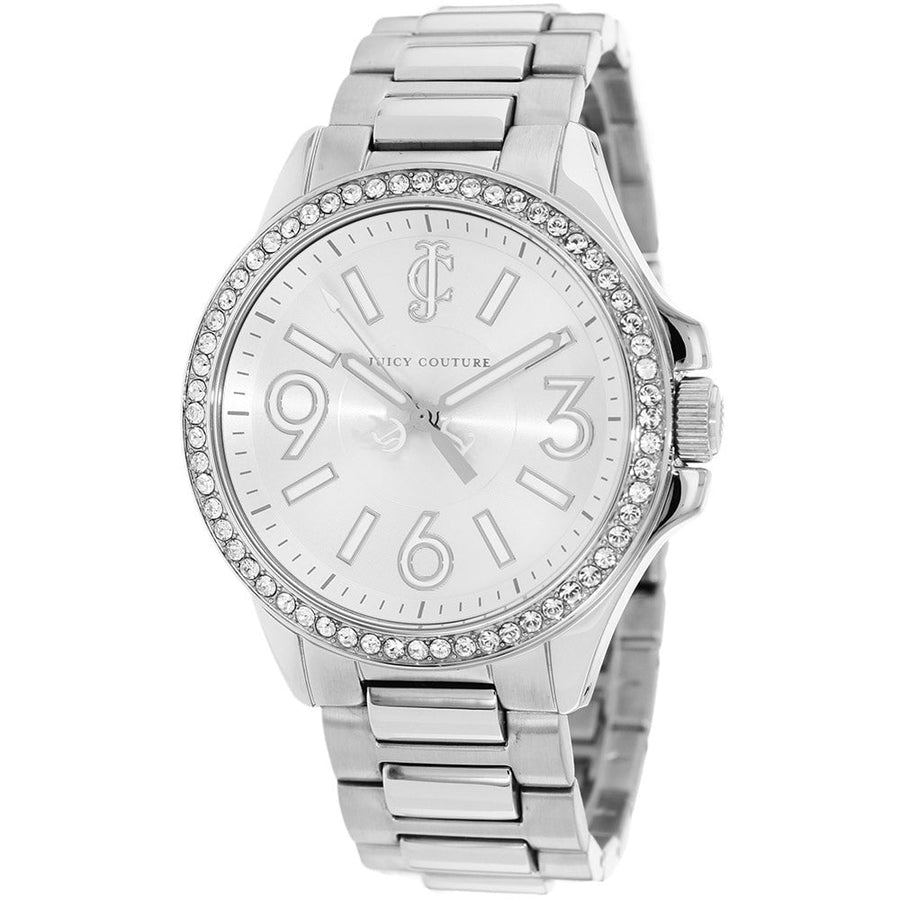 Juicy Couture Womens Jetsetter Silver Dial Watch Image 1