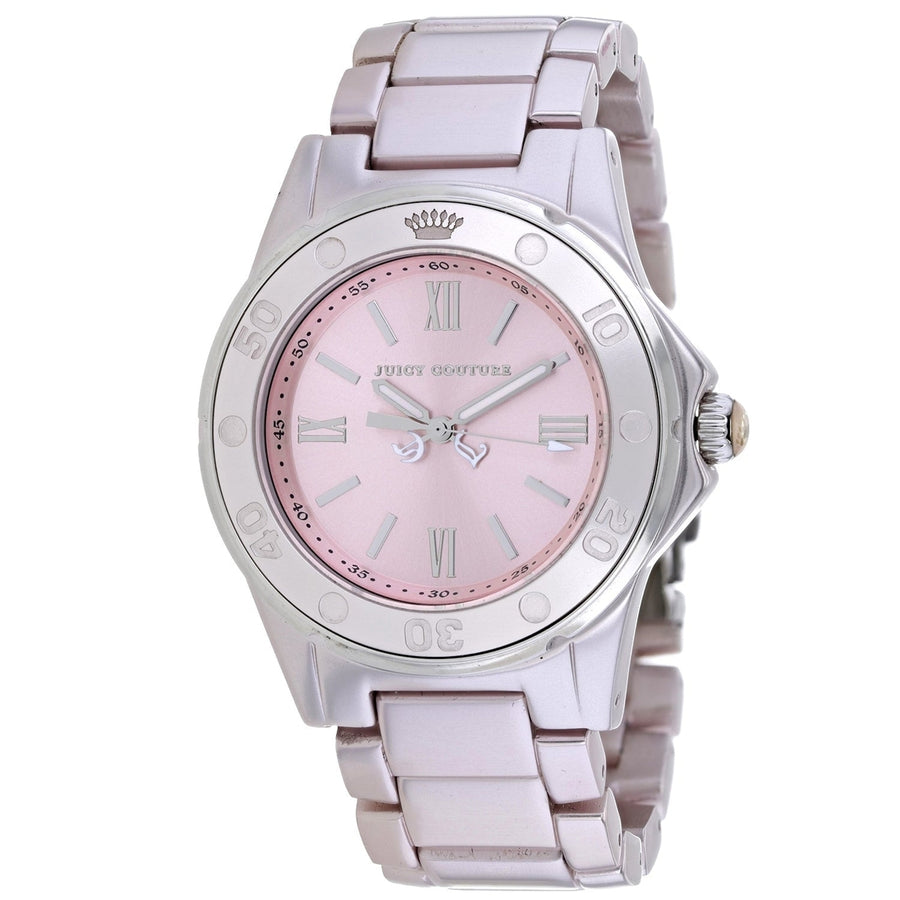 Juicy Couture Womens Rich Girl Pink Dial Watch - 1900889 Image 1