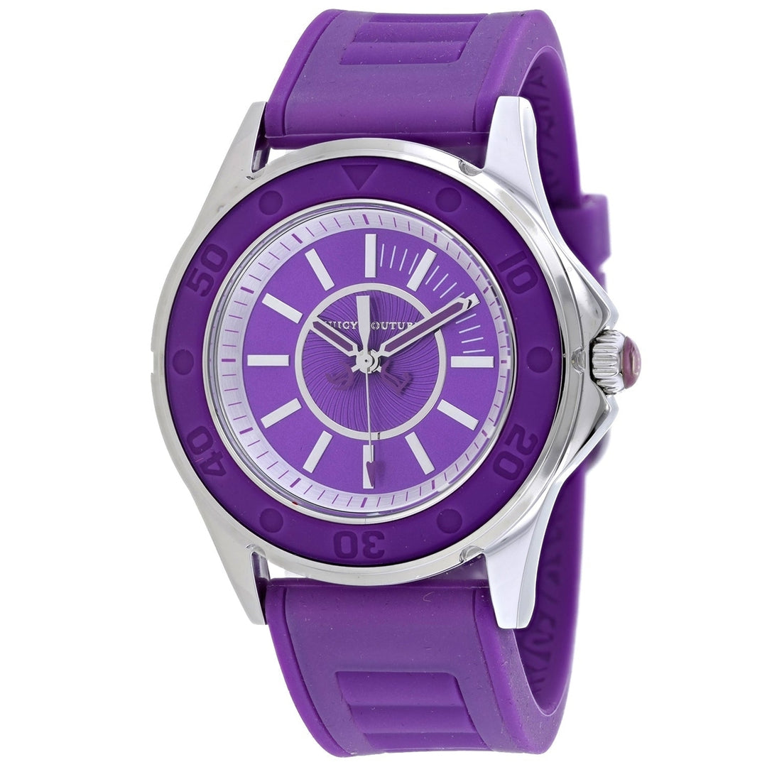 Juicy Couture Womens Rich Girl Purple Dial Watch - 1900873 Image 1