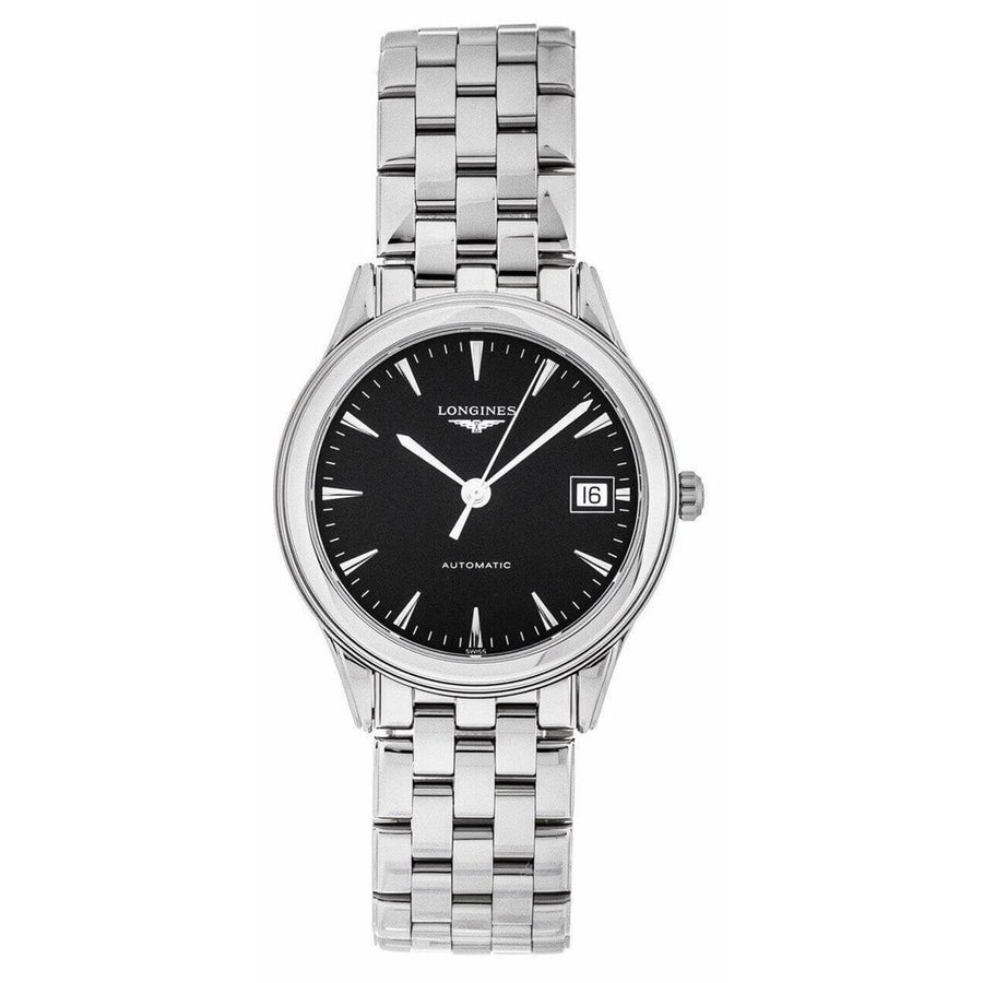 Longines Mens Flagship Black Dial Watch - L47744526 Image 1