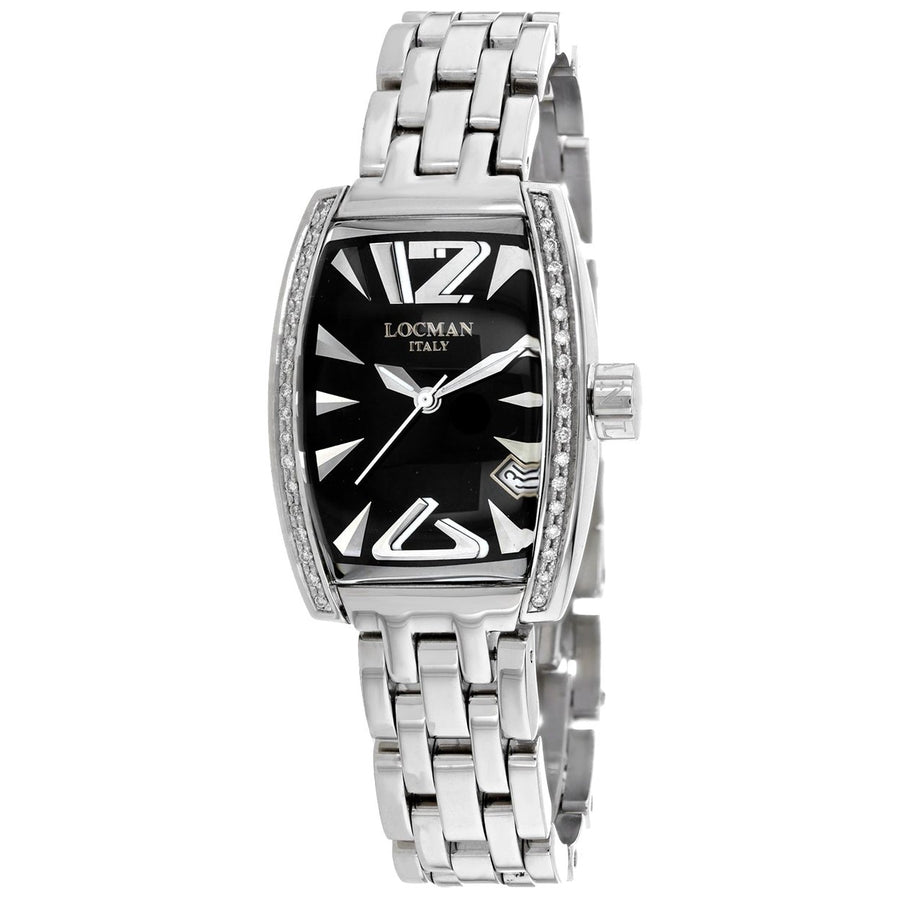 Locman Womens Classic Black Dial Watch - 151BBKD Image 1