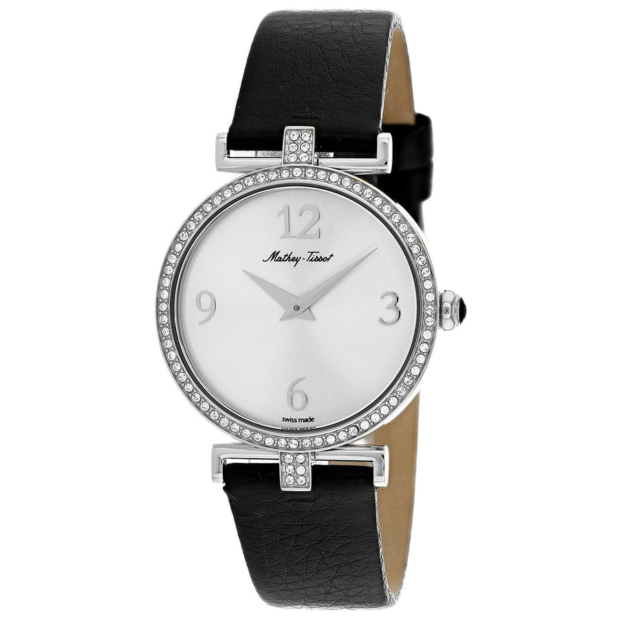 Mathey Tissot Womens Gaia Silver Dial Watch - D587QAI Image 1