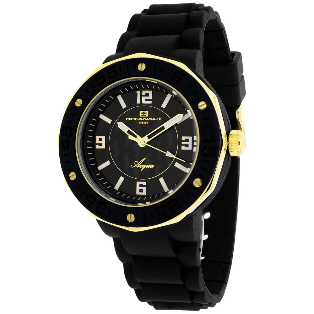 Oceanaut Womens Acqua Black Dial Watch - OC0214 Image 1