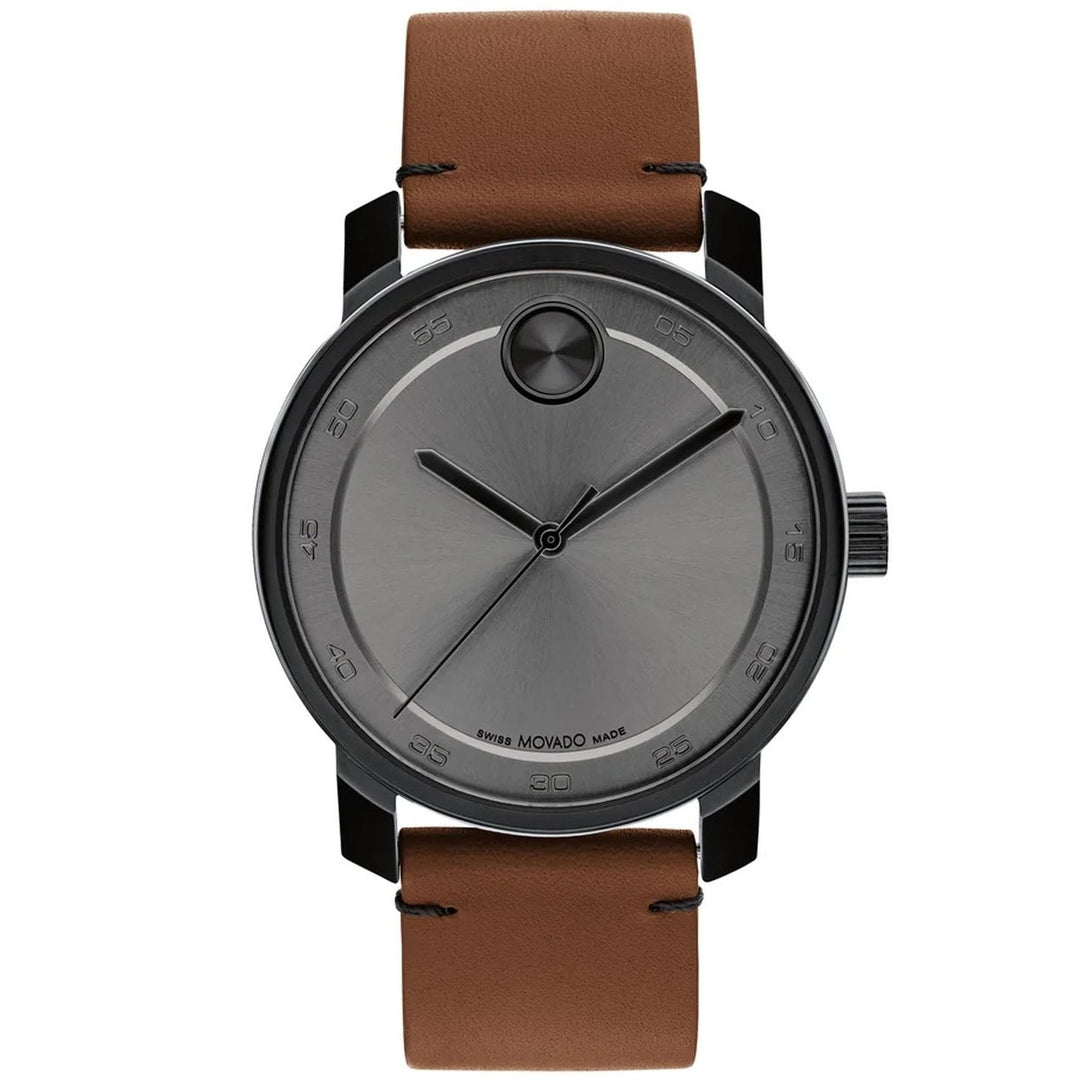 Movado Mens Bold Access Grey Dial Watch - 3600917 Image 1