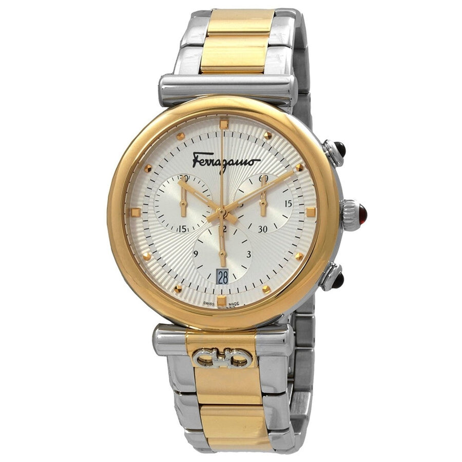 Salvatore Ferragamo Womens Ora Silver Dial Watch - SFHQ00520 Image 1