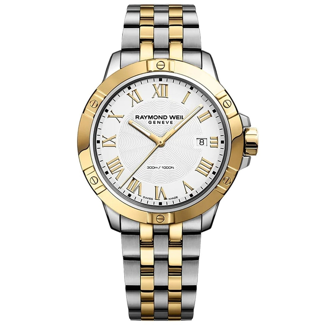 Raymond Weil Mens Tango White Dial Watch - 8160-STP-00308 Image 1