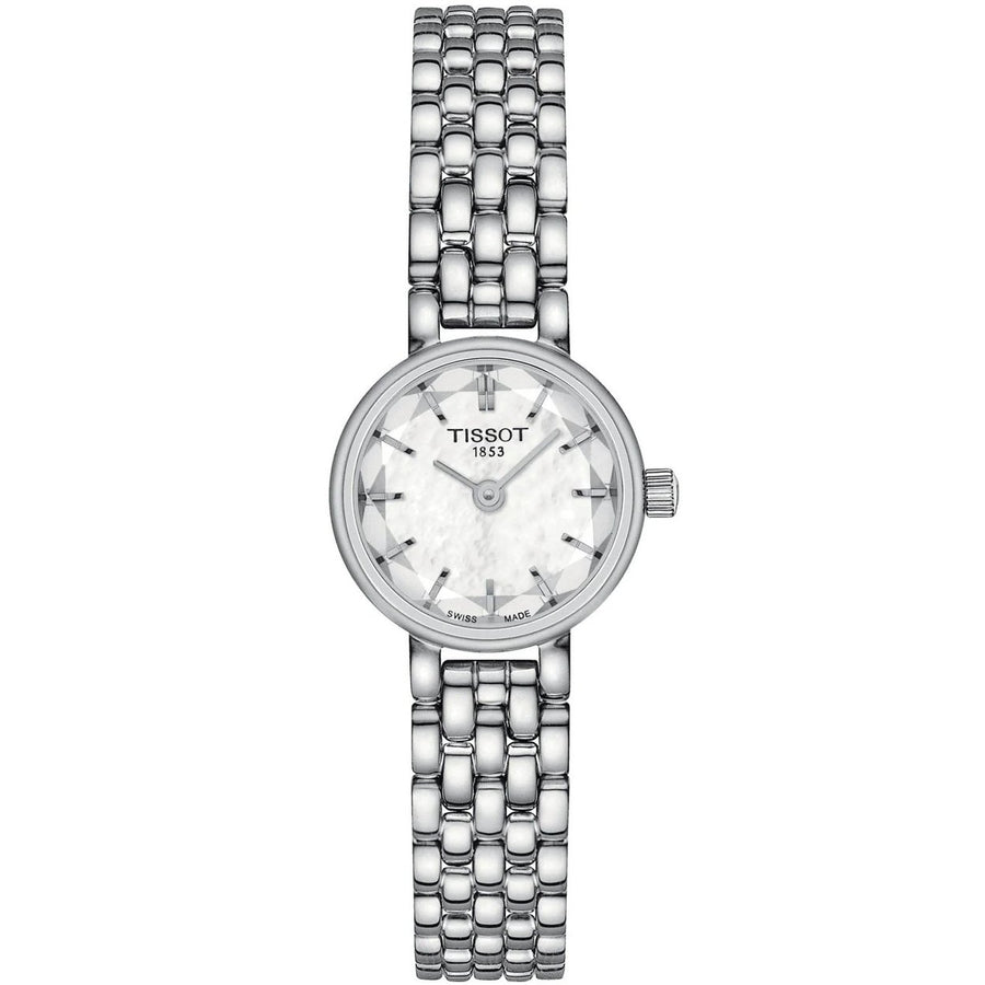 Tissot Womens T-Lady White MOP Dial Watch - T1400091111100 Image 1